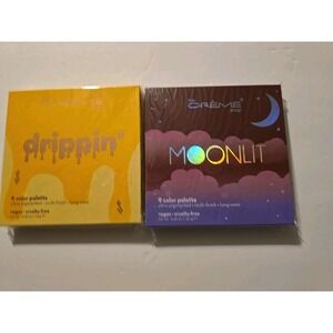 Creme Shop‎ Moonlit & Drippin Eyeshadow Palette Bundle BRAND NEW 18 Shades